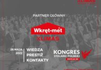 Klimas Wkręt-Met partnerem głównym XII Kongresu Stolarki Polskiej 2022
