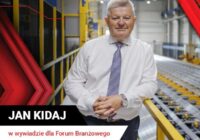 „Zmierzamy w dobrym kierunku”. Rozmowa z Janem Kidajem, Prezesem firmy Aliplast