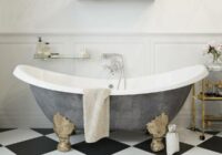 Retro klimaty w łazience