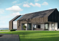 Dom szeroko otwarty na naturę – drzwi składano-przesuwne Schüco AS FD 90.HI