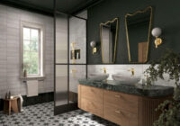 Spotkanie klasyki z nowoczesnością w łazienkowym wnętrzu