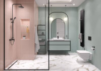 Aranżacje łazienek z czarną armaturą w roli głównej Aranżacje łazienek z czarną armaturą w roli głównej