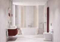 Wygodna kąpiel w estetycznym wnętrzu