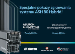 POKAZY ZGRZEWANIA SYSTEMU ASH 80 HYBRID W SHOWROOMIE ALURON