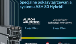 POKAZY ZGRZEWANIA SYSTEMU ASH 80 HYBRID W SHOWROOMIE ALURON
